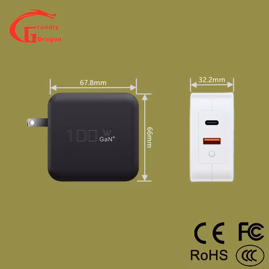 Opitonal プラグ クアッド ポート 3c1a 120W GaN 充電器